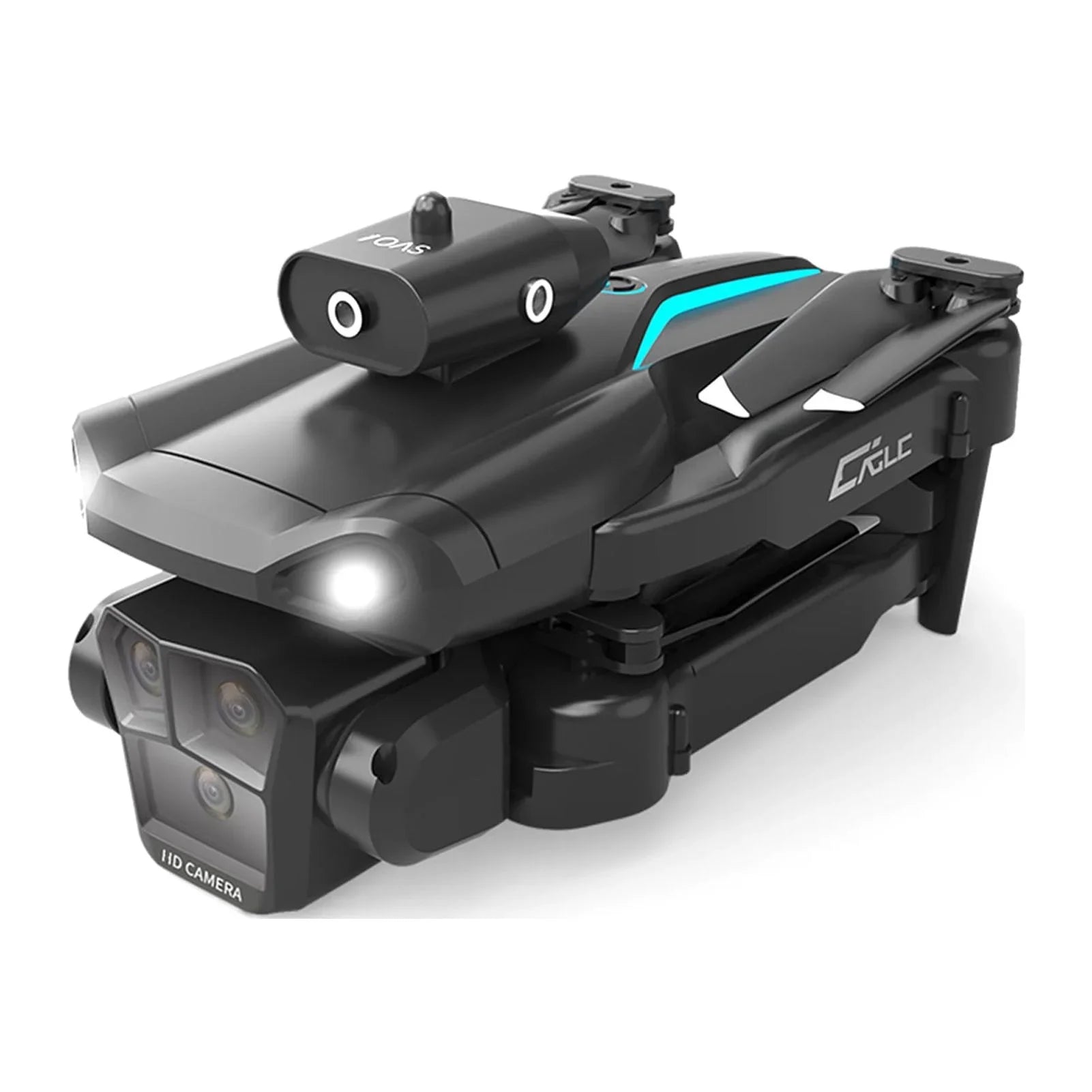 Dcenta Remote Control  with Camera 4K 3 Front Camera 2 Bottom Camera Obstacle Avoidance 5GWiFi  Storage Bag Package Trajectory Flight Gesture Photography Follow Flight