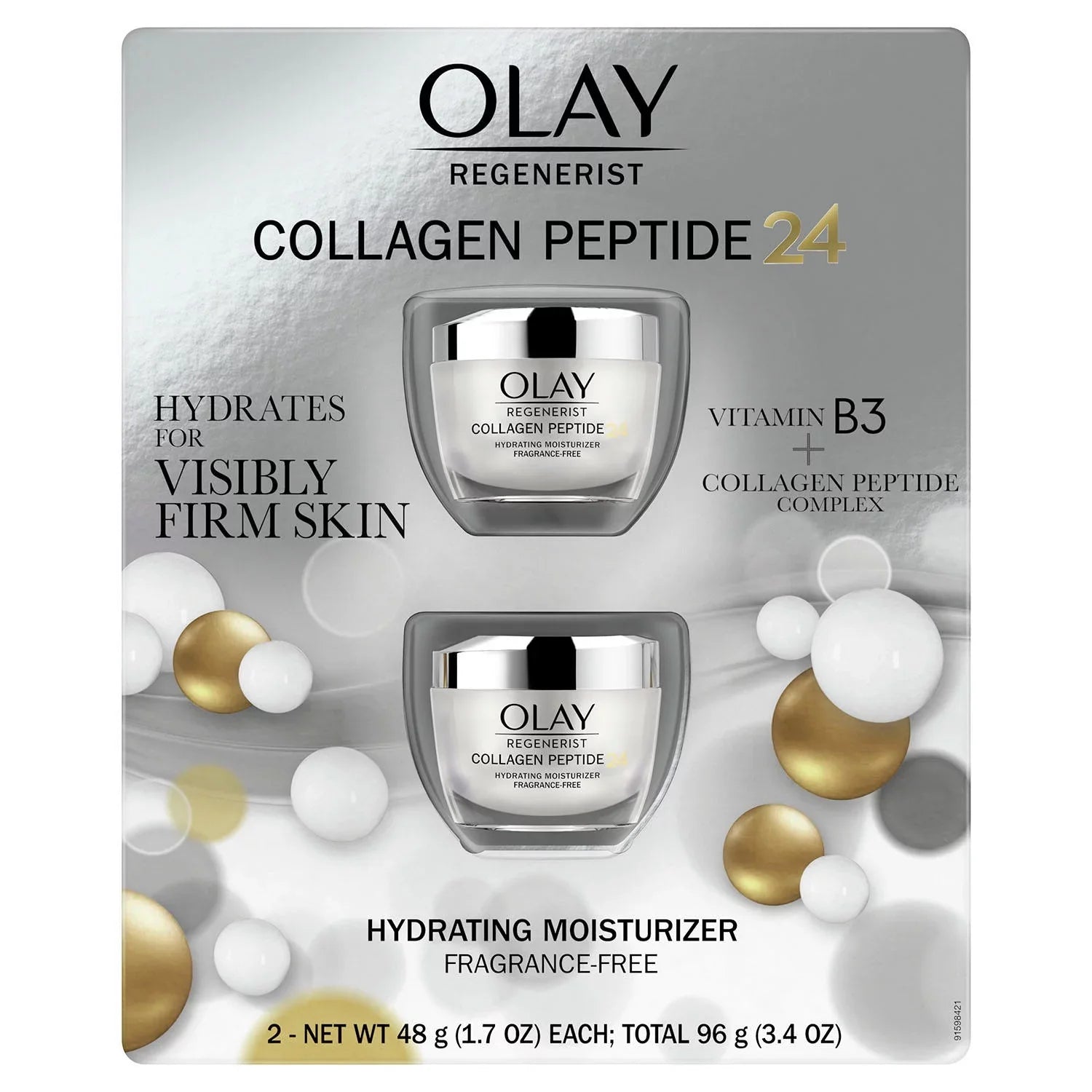 Olay Regenerist Collagen Peptide 24 Face Moisturizer (1.7 Oz., 2 Pk.)