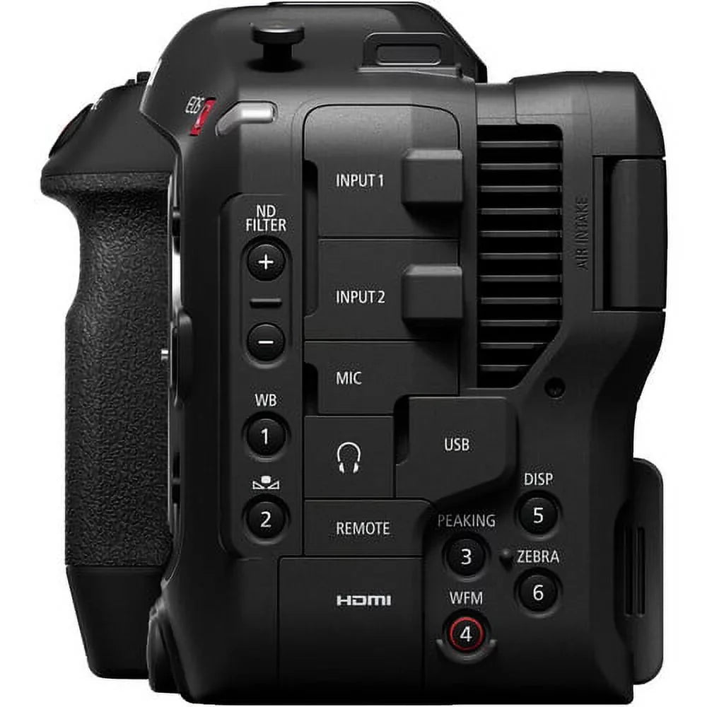 Canon   Cinema Camera ( Lens Mount) 4507C002 - Essential Bundle Includes: Sandisk Extreme Pro 64GB , Memory Card Reader, Gadget Bag, Blower, Microfiber Cloth and Cleaning Kit