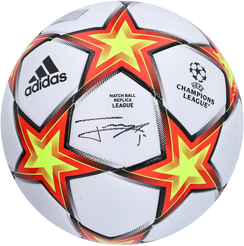 Jorginho Autographed Adidas 2022  Champions League Soccer Ball - Fanatics Authentic Certified
