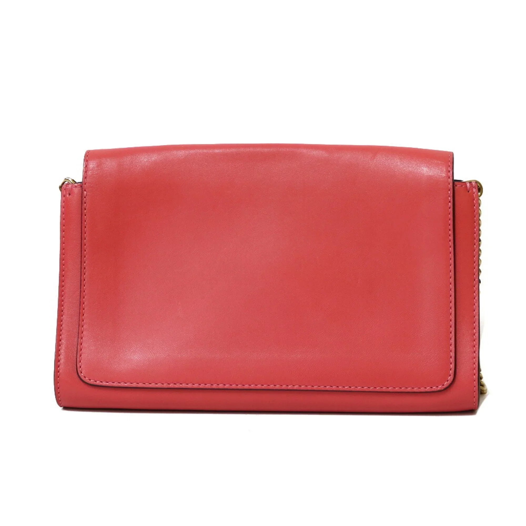 Pre-Owned Chloé Chloe Shoulder Bag Pink Women's Leather (Fair)