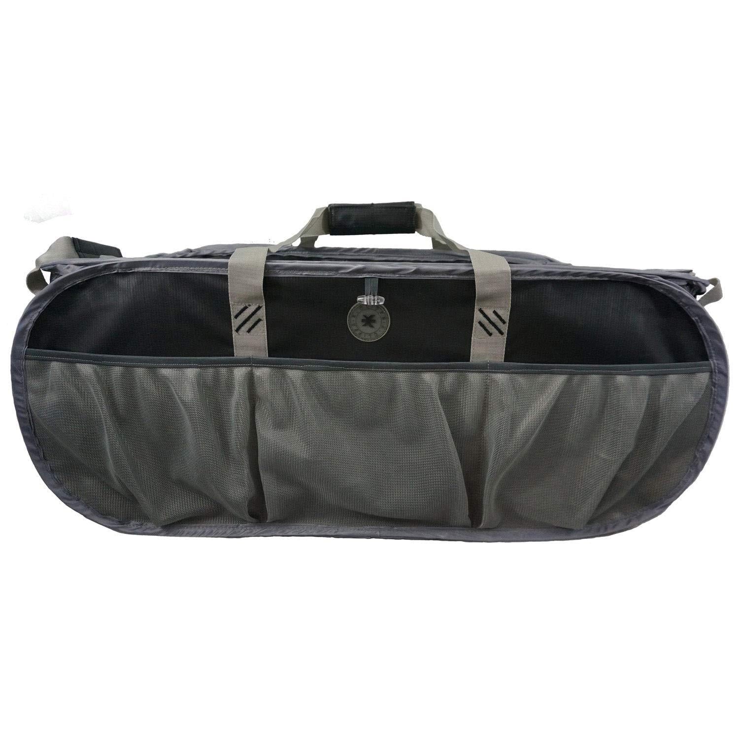 '-Cliffs Trunk Organizer Gym Duffel Laundry Bag Closet Organizer Bag Market Grocery Bag Beach Picnic Tote Bag Fit Truck  & Car Black / Silver